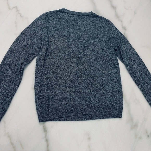 Gap Neon Pink Happy Graphic Black Merino Wool Sweater - Picture 5 of 8